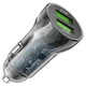 Автомобильное зарядное устройство с быстрой зарядкой QC3.0 + кабель Micro-USB HOCO Z47 |2USB, 20W| Черный - изображение 4