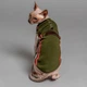 Майка для кота или кошки без рукава Style Pets ELVIN Green XL - изображение 2