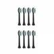 Насадка для ультразвуковой зубной щетки MEDICA + ProBrush 9.0 (Ultrasonic) Black (8 штук) - изображение 1