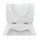 Унитаз подвесной Qtap Jay безободковый с сидением Slim Soft Close QT07335176W - изображение 5