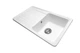 Кухонная мойка гранитная Miraggio Versal white 758x462x201 00211402 - изображение 2