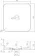 Умивальник Volle Solid surface 40x40 13-40-210 - зображення 2