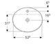 Умивальник Geberit Variform 55x45 500.721.01.2 - зображення 4
