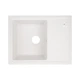 Кухонна мийка Lidz 620x435/200 WHI-01 (LIDZWHI01620435200) - зображення 1