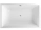 Ванна акриловая Radaway Itea Lux 190x120 + ножки WA1-29-190x120U - изображение 1