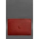 Чехол из натуральной кожи для MacBook 13 дюйм Красный 4422458 - изображение 1