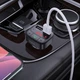 FM трансмиттер модулятор HOCO E59 для автомобиля быстрая зарядка 3.1A Bluetooth 5.0 воспроизведение музыки - изображение 4