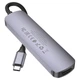 Адаптер перехідник USB-Хаб Hoco HB27 4 in 1 (HDMI+USB3.0+USB2.0*2+PD) dark grey - зображення 6