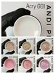 Акрил гель (полигель) для нарощування нігтів №02G PolyGel light beige shimmer AndiProf 15 ml - зображення 3