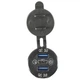 Металева USB зарядка в авто QC 3.0 PD Type-C 30W з кнопкою в прикурювач - зображення 5