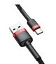 Кабель Baseus Cafule USB-type-c 3A/1м червоний - изображение 2