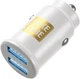 Автомобильное зарядное устройство Luxe Cube 2USB 12W White (8886998698496) - изображение 1