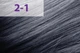 Крем-фарба для волосся jNOWA Professional Siena Chromatic Save 2/1 синяво-чорний 90 мл (12223.067) - зображення 4