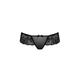 Трусики Passion Exclusive ABLA THONG XXL/XXXL Чорний (PS25303) - изображение 5