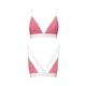 Спортивный топ с двойными бретелями розовый Passion PS007 TOP size L - изображение 4