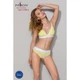 Спортивный топ с двойными бретелями жёлтый Passion PS007 TOP size XL - изображение 3