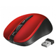 Бездротова комп'ютерна миша Trust Mydo Silent Wireless Mouse Red 1800 dpi Червона - зображення 2