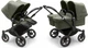 Універсальна коляска 2 в 1 для двійні Bugaboo Donkey 5 Twin шасі Black/Forest Green Текстиль Forest Green - зображення 1