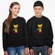 Свитшот для мальчиков Бравл Старс Леон Пикачу (Brawl Stars Leon Pikachu) (9509-2601-6) 134-140 см Черный - изображение 5