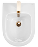 Подвесное биде REA CARLO MINI WHITE GOLD EDGE - изображение 3