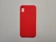 Чехол TPU Matte для iPhone X, Xs бампер красный - изображение 1