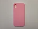 Чехол TPU Matte для iPhone X, Xs бампер розовый - изображение 1