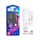 Адаптер сетевой Hoco Micro USB cable single port charger set C96A |1USB, 2.1A| черный - изображение 6