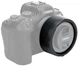 Бленда ES-65B (LH-ES65B) - JJC для объектива Canon RF 50mm f/1.8 STM - изображение 6