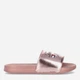Klapki dziecięce Tommy Hilfiger Logo Pool Slide T3A0-32799-1367341- 32 Rose Gold (8052578181249) - obraz 1