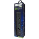 Мережевий фільтр Power Socket T25-QC (3 розетки + 2 USB + 2 Type-C) Black - зображення 2