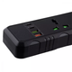 Мережевий фільтр Power Socket T25-QC (3 розетки + 2 USB + 2 Type-C) Black - зображення 7