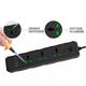 Мережевий фільтр Power Socket T25-QC (3 розетки + 2 USB + 2 Type-C) Black - зображення 8
