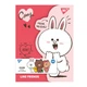 Папка-органайзер YES А4 з клапаном на липучці "Line Friends. Cony" - зображення 2