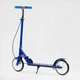 Самокат двоколісний D-83098 Best Scooter сталева рама, колеса PU 20см, ручне гальмо, грипси гумові, в коробці - изображение 3