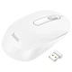 Бездротова Миша Hoco GM14 Wireless 2.4G передатчик +Bluetooth 5.0, 3 кнопки +вибір DPI білий - зображення 1