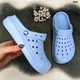 Кроксы сабо женские Progress мягкая пена голубые 36 р (24 см) 4042 - изображение 2