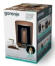 Gorenje Кавоварка ATCM730T/крапельна/ 735 Вт/ механич. упр/ коричневий - зображення 6