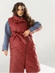 Теплий жилет ST-Style 12312 48-50 Бордовий - изображение 1