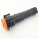 Фонарик аварийный TORCH LL-104 со встроенным аккумулятором (3W, светодиодный, USB, алюминиевый сплав, спасательный) - Черный - изображение 2