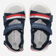 Sandały chłopięce Tommy Hilfiger Stripes Velcro Sandal T1B2-32898-1589800- 28 Niebieskie (8052578176504) - obraz 4