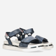 Дитячі сандалії для дівчинки Tommy Hilfiger Platform Velcro Sandal T3A2-32760-0568800- 33 Сині (8052578183052) - зображення 2