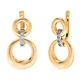 Серьги-подвески Diamant С2515 (450523) - изображение 2