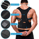 Коректор постави магнітний Real Doctors Posture Support NY-10 M Чорний (KG-6189) - зображення 4