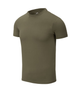 Футболка (Зауженый, Приталенный) T-Shirt Slim Helikon-Tex Olive Green XXXL Мужская тактическая - изображение 1