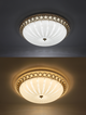 Світлодіодна люстра Esllse кругла з зміною світла вимикачем CASABLANCA GOLD 72W R-515-ON/OFF-WHITE-220IP20 - зображення 4