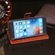Чехол Idewei для iPhone 7 Plus / iPhone 8 Plus книжка кожа PU с визитницей коричневый - изображение 6