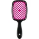 Расческа для волос Janeke 1830 Superbrush The Original Italian черная с розовым размер стандарт 21см - изображение 2