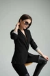 Солнцезащитные очки женские Megapolis 720 Black - изображение 7