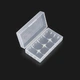 Бокс пластиковий Vapcell 2x18650/4x16340-18350, прозорий - зображення 1