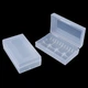 Бокс пластиковий Vapcell 2x18650/4x16340-18350, прозорий - зображення 2